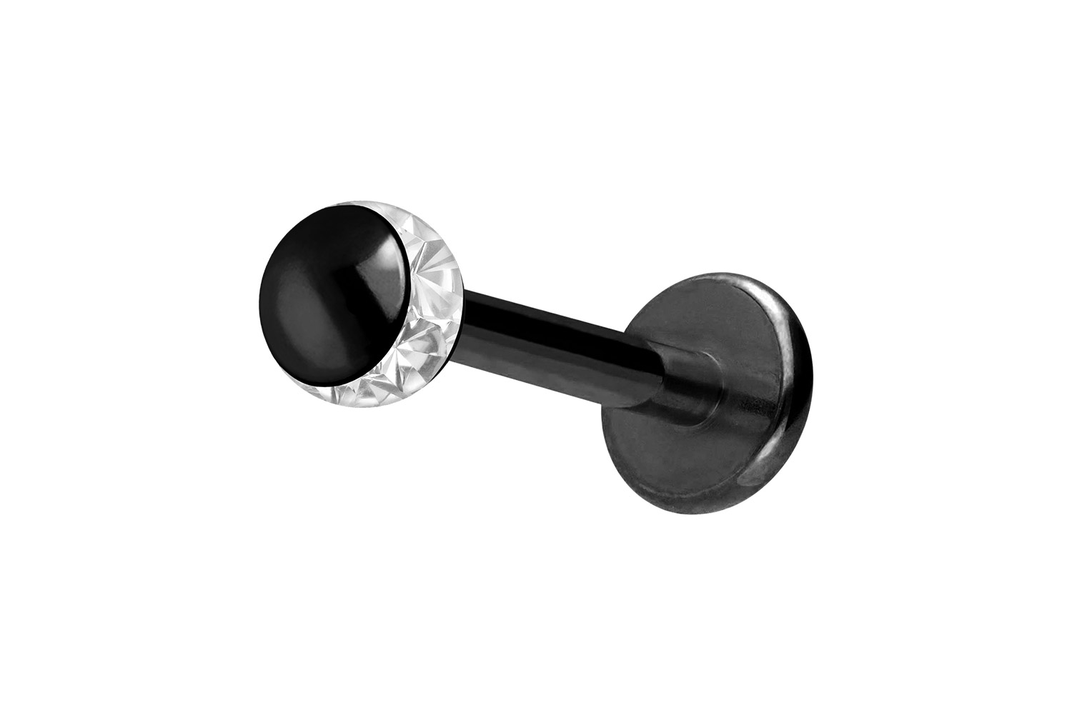 Chirurgenstahl Labret Piercing EPOXY-RING-KUGEL